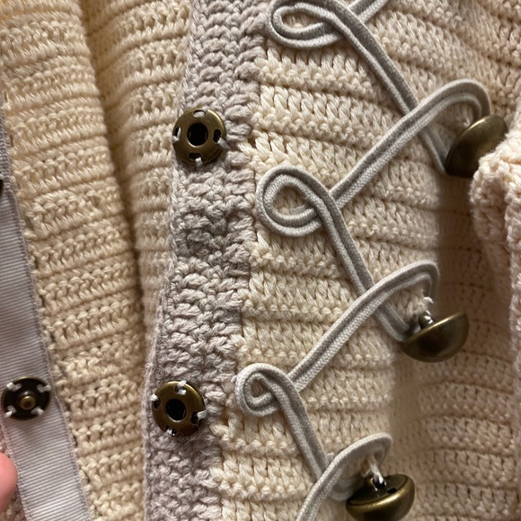 Native Funk and Flash Cotton Sweater Jacket with Embellishments. Size 2T. - Picture 5 of 10